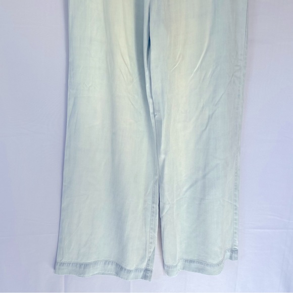 Cloth and Stone Smocked Wide Leg Pants Evereve Large NWT chambray pants - Picture 7 of 13